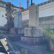 真田丸跡に建つお寺です