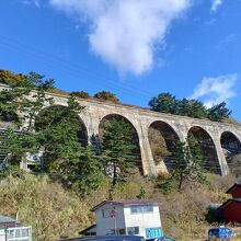 旧戸井線アーチ橋