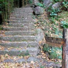 熊野古道松本峠道