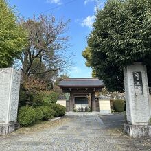 観音寺の入口