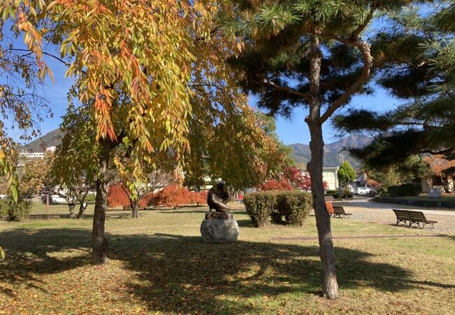 芝生の公園