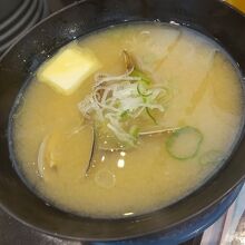 アサリバター汁