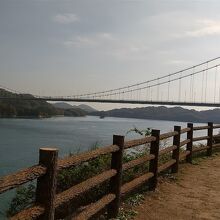 大島大橋を渡って宮窪に行く途中からの眺め