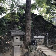 品川神社内