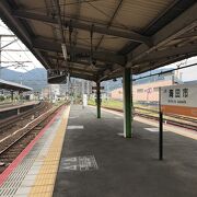 山陽本線海田市駅：呉線の終着駅