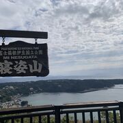 下田駅と寝姿山を結ぶロープウェイ