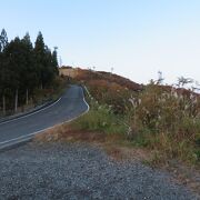 紅葉の景色は抜群。但し道はかなり良くない