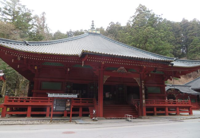 二荒山神社本社の近く