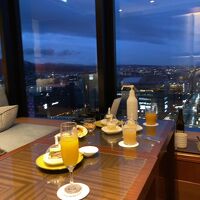 カクテルタイムは　無料で　オーダー可能♪　こちらは【ミモザ】