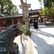 ここが有名な博多山笠の櫛田神社