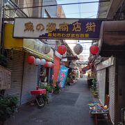 江戸時代からの歴史がある商店街