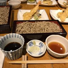 そばと天ぷら