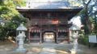 奈良時代創建の歴史ある寺です