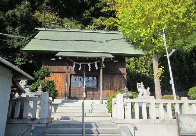  衣笠城址・横須賀散策で近殿神社に行きました