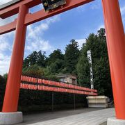 広大な境内の神社です。