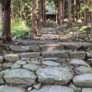 歴史あるお寺