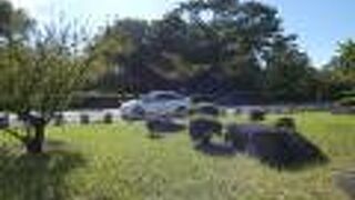 仁徳天皇陵（大仙古墳）の拝所前の陪塚