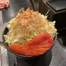 明太子もんじゃ