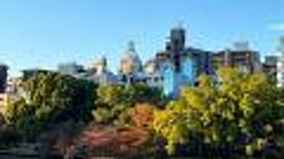 南天満公園の紅葉はもう一息