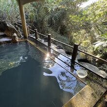 亜熱帯植物が生い茂る中にあります。