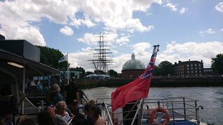 Greenwichへの最もメジャーな玄関口。初めて訪れるなら此所からかな。