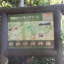 ハイキングコース