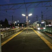 平日夕方に、尾張旭駅から栄町駅行き急行に乗車