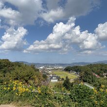 宍道湖ＳＡから眺める宍道湖