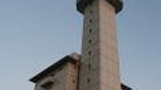 城山公園内に立地の展望スペース付きタワー