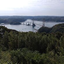 風の見える丘公園から