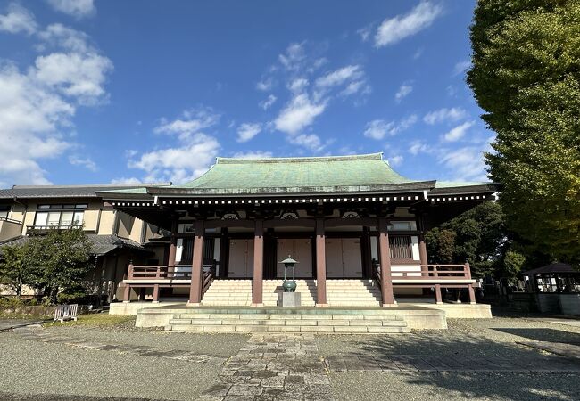 鎌倉材木座にある光明寺の末寺