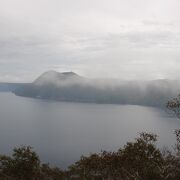 雲が晴れて突然見えた摩周湖は幻想的だった～