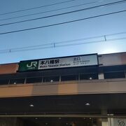 総武線と都営新新宿線が交差するターミナル