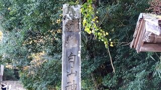 素晴らしい空間のお詣りができる神社