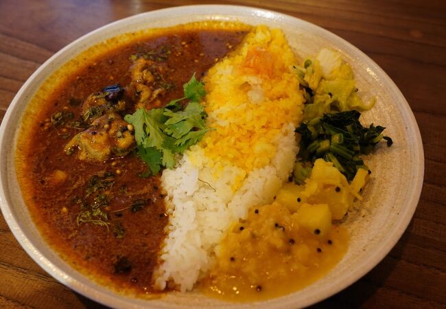 ちょっと辛目の美味しいカレー