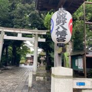 吉祥寺の町中にある神社