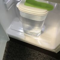 水は地元の天然水。