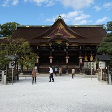 北野天満宮拝殿