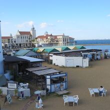 シーサイドももち海浜公園の中心部マリゾン