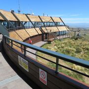 クライストチャーチ・ゴンドラの山頂駅に付随したカフェ。お天気さえよければ周辺の景色が最高！