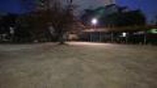 11月中旬の夕方日没後に訪問