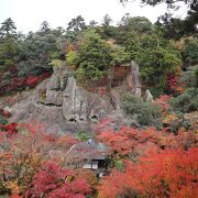 紅葉がすばらしい