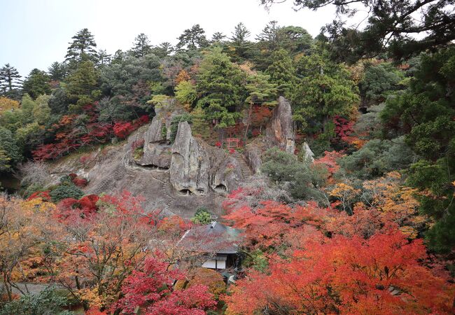 紅葉がすばらしい