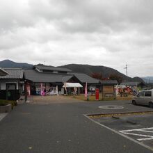 広い道の駅です。