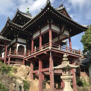 西方寺普明閣（広島県竹原）：京都の清水寺を模した