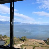 琵琶湖が目の前