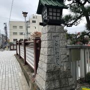 目黒川と旧東海道の交差点