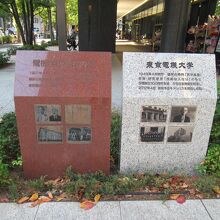 電機学校発祥の地(東京電機大学）