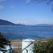 若狭湾と敦賀湾の間に突き出ている半島