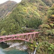 かつての黒部峡谷トロッコ鉄道線